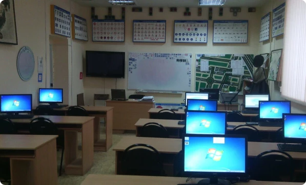 Тренировка внутреннего экзамена проводится в компьютерном классе